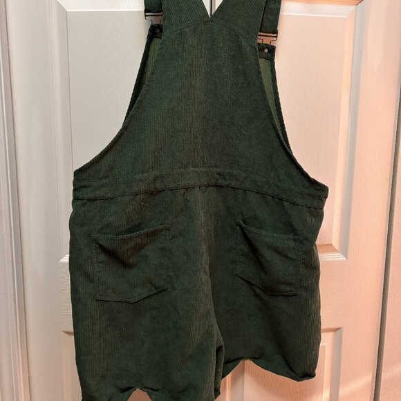Cider Green Corduroy Shortalls Overalls Size 4X - Picture 4 of 4